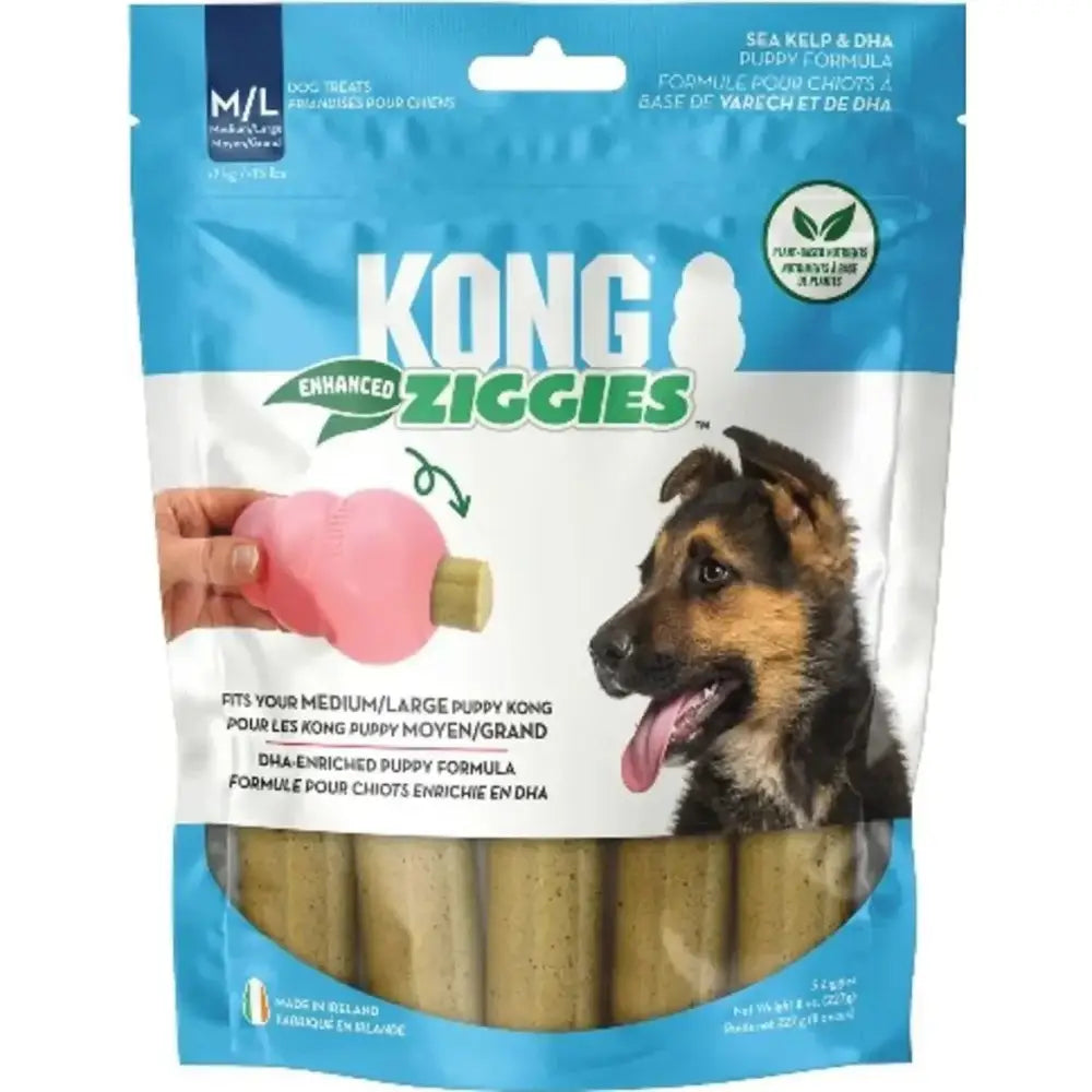 KONG Ziggies Enhanced Plant - Based Puppy Treats - Talis Us