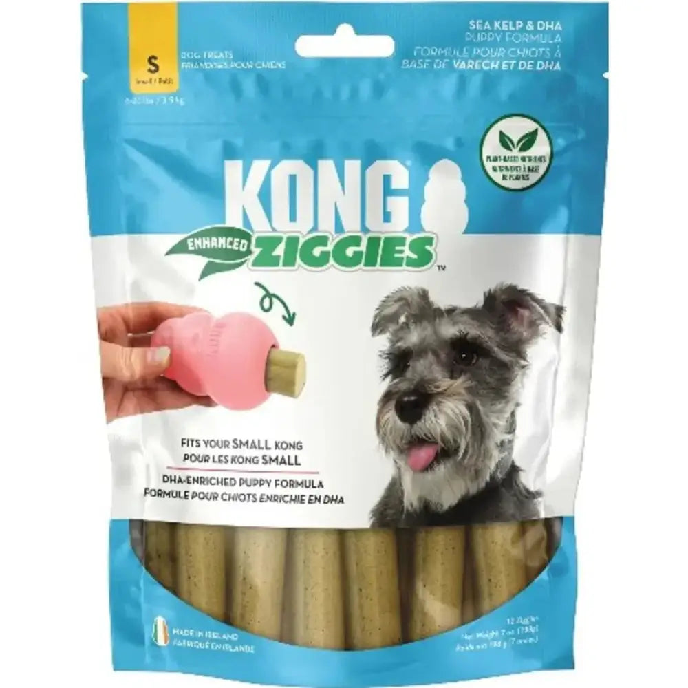KONG Ziggies Enhanced Plant - Based Puppy Treats - Talis Us