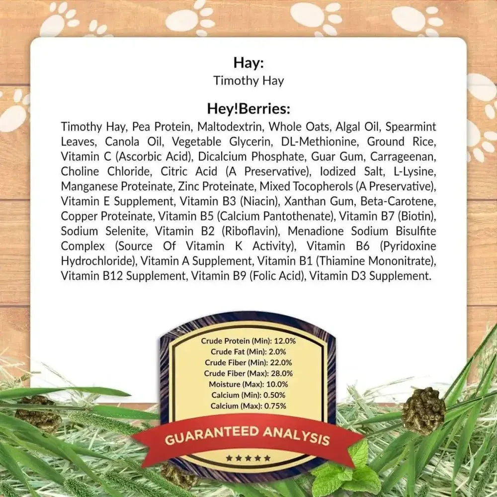 Lafeber Company Berrie - Bale for Rabbits Mint 1 lb - Talis Us