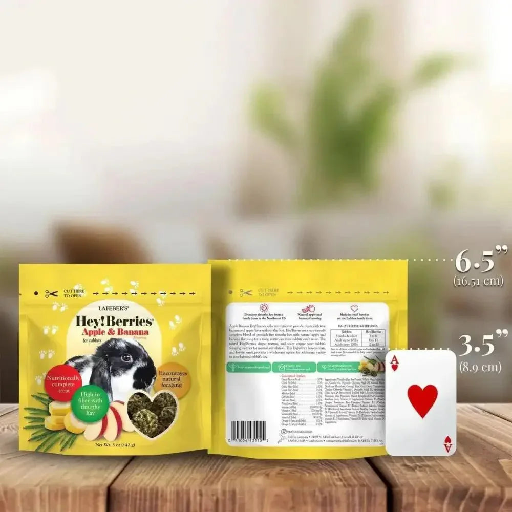 Lafeber Company Berries Rabbit Food Apple & Banana 5 oz - Talis Us