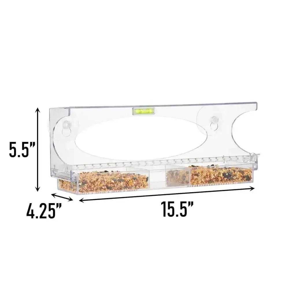 Large Clear Choice Window Birdfeeder North States Industries