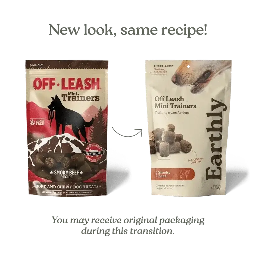 Off Leash Mini Trainers Dog Training Treats - Talis Us