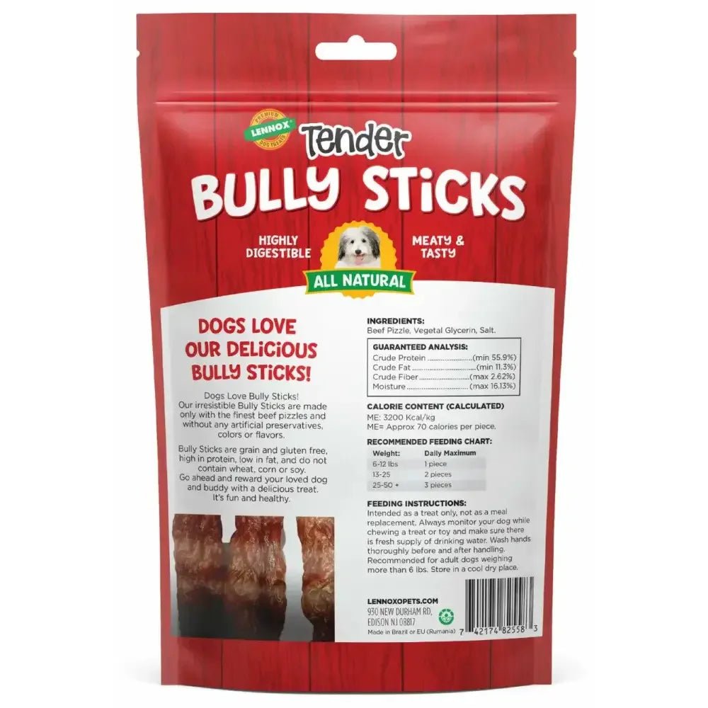 Lennox Tender Bully Sticks Dog Treat - Talis Us