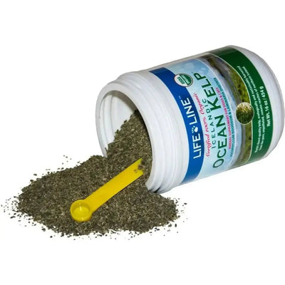 Life Line Pet Nutrition Organic Ocean Kelp Supplement for Skin & Coat, Digestion in Dogs & Cats - Talis Us