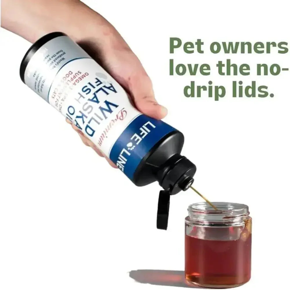Life Line Pet Nutrition Wild Anchovy/Borage Premium Fish Oil Supplement for Dogs and Cat - Talis Us