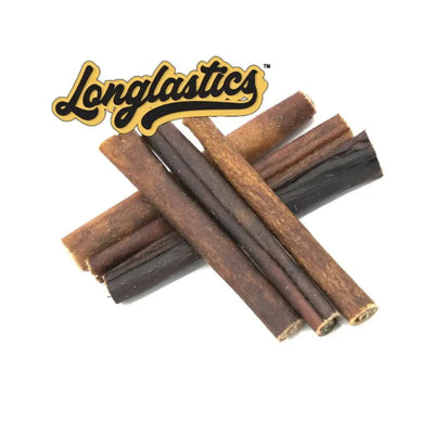 Longlastics™ Thick Collagen Stick 5" to 6" (10 Pack) for Small to Medium Dogs / Medium Chewers - Talis Us