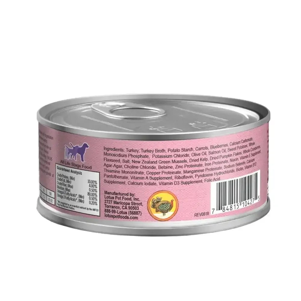 Lotus Just Juicy Turkey Stew Grain - Free Canned Cat Food - Talis Us