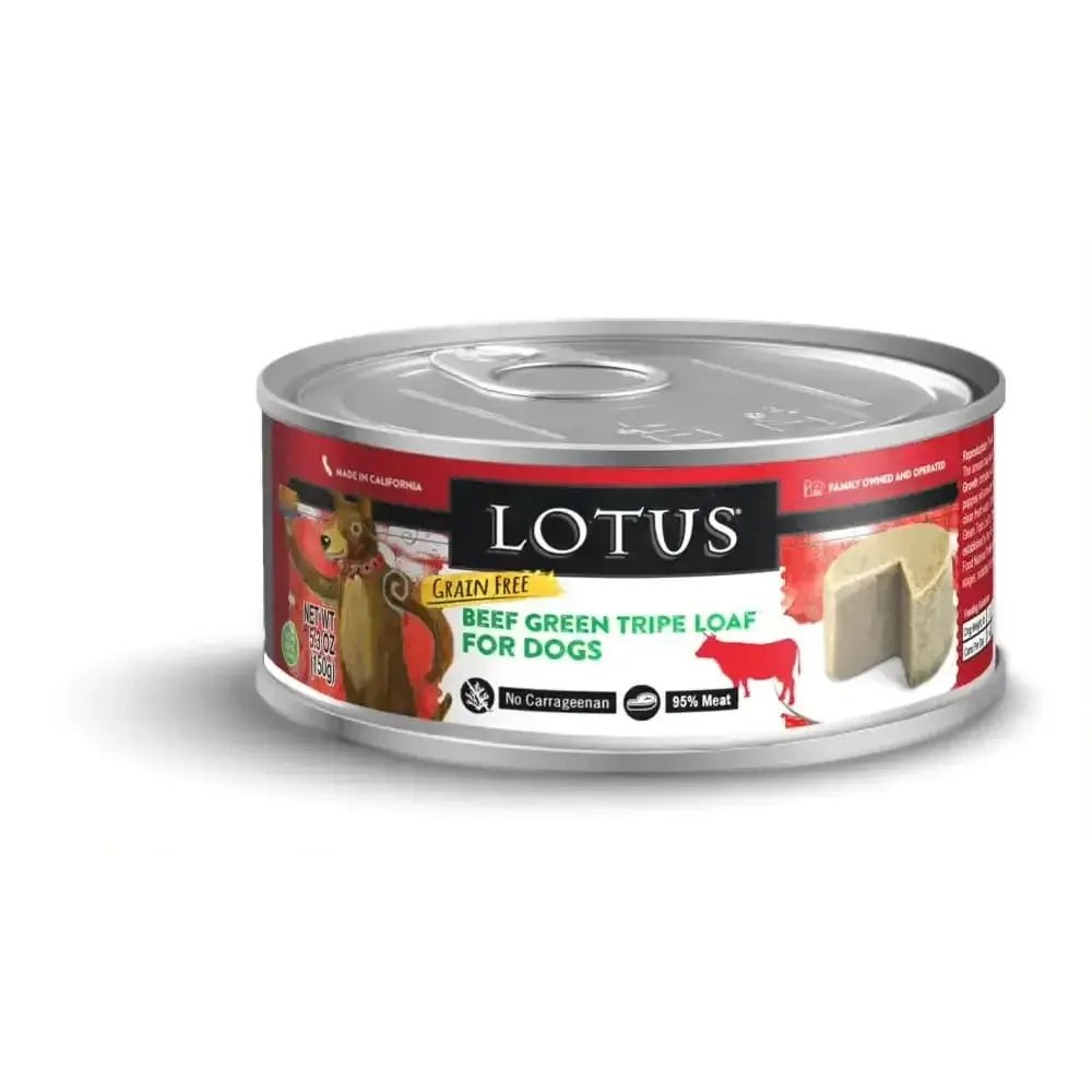 Lotus Loaf Beef Tripe Recipe Grain - Free Canned Dog Food - Talis Us