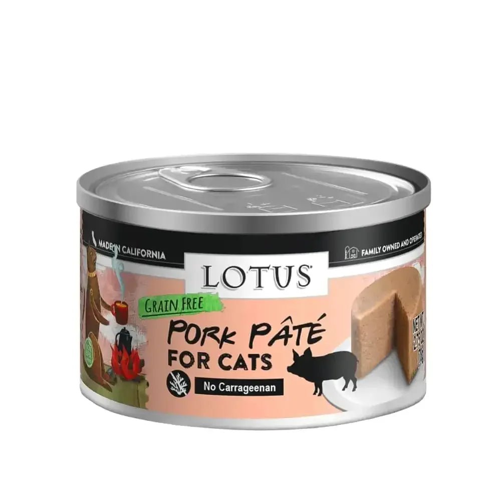 Lotus Pork Pate Grain - Free Canned Cat Food - Talis Us