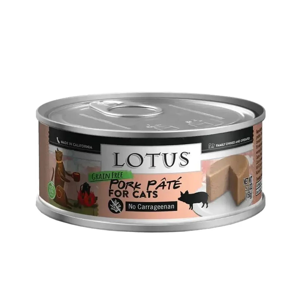 Lotus Pork Pate Grain - Free Canned Cat Food - Talis Us