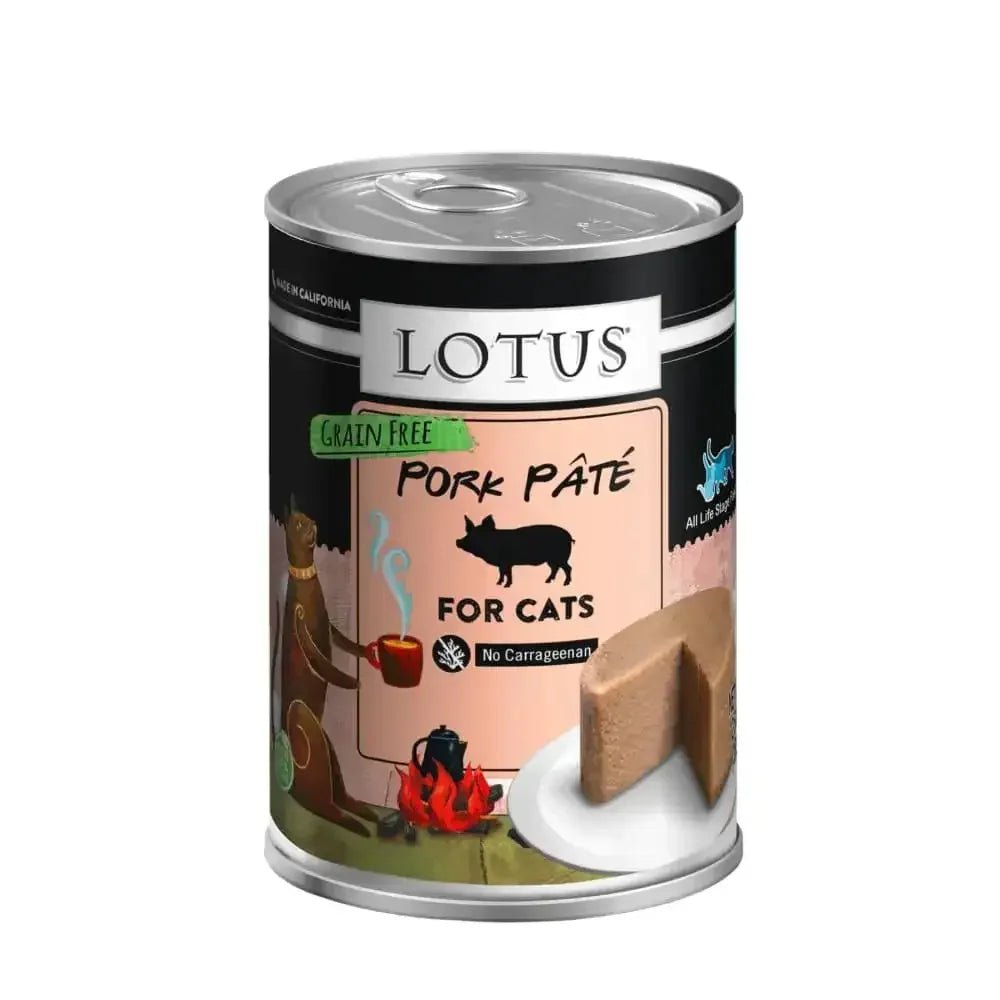 Lotus Pork Pate Grain - Free Canned Cat Food - Talis Us