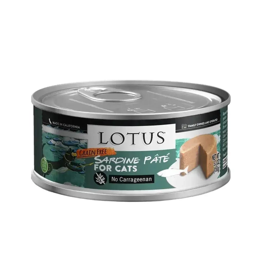 Lotus Sardine Grain - Free Pate Canned Cat Food - Talis Us