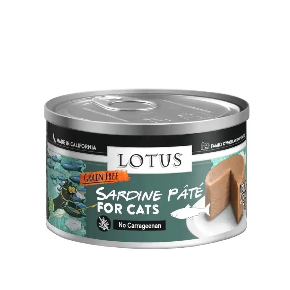 Lotus Sardine Grain - Free Pate Canned Cat Food - Talis Us