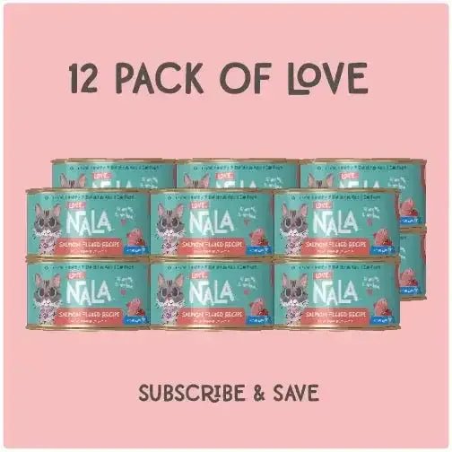 Love, Nala Chicken Flaked with Sweet Potato & Tomato Recipe in Broth Cat Food 2.8oz case of 12 - Talis Us