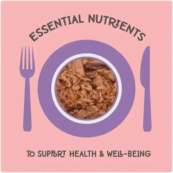 Love, Nala Flaked Tuna & Salmon Recipe in Broth Cat Food 2.8oz - Talis Us