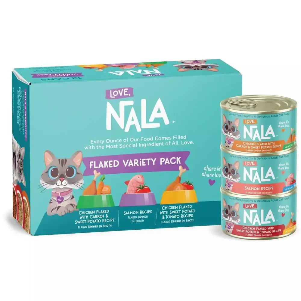 Love, Nala Flaked Variety Pack 2.8oz - 12 per Case - Talis Us