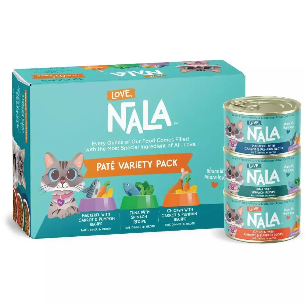 Love, Nala Pate Variety Pack 2.8oz - 12 per Case - Talis Us