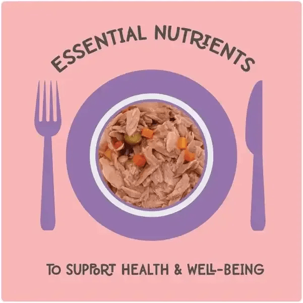 Love, Nala Tuna Flaked with Carrot & Green Pea Recipe in Broth Cat Food 2.8oz - Talis Us