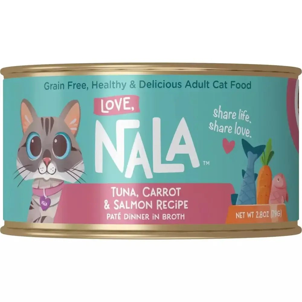 Love, Nala Tuna & Salmon Pate with Carrot Recipe Cat Food 2.8oz - Talis Us
