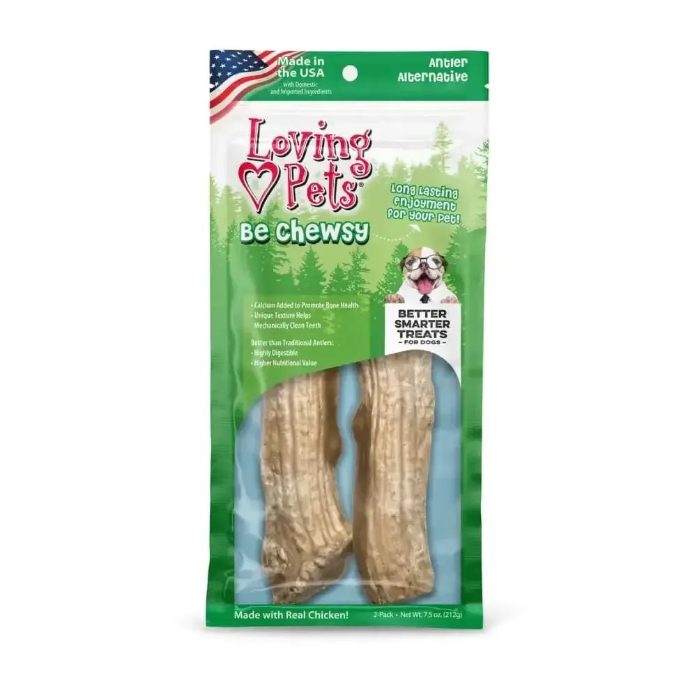 Loving Pets Be Chewsy Antler Dog Treat - Talis Us