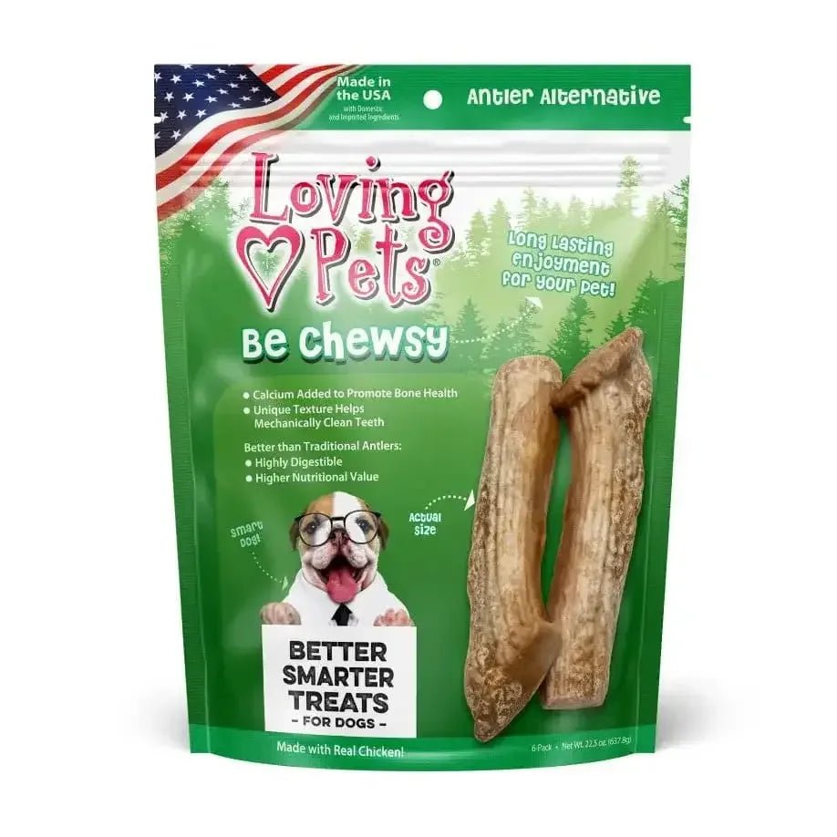 Loving Pets Be Chewsy Antler Dog Treat - Talis Us