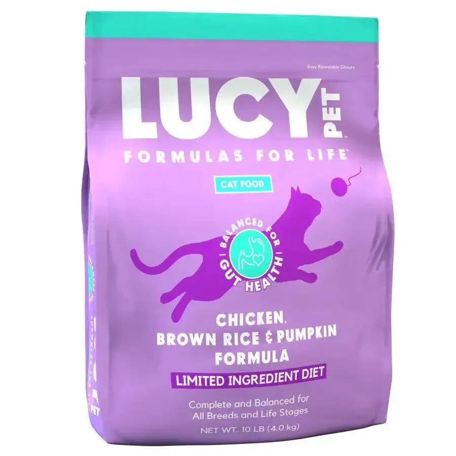 Lucy Pet Products Chicken, Brown Rice & Pumpkin Limited Ingredient Diet Cat Food - Talis Us