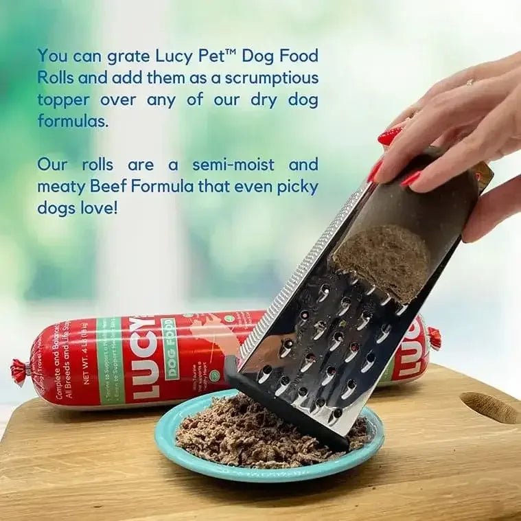 Lucy Pet Products Dog Food Roll Beef - Talis Us