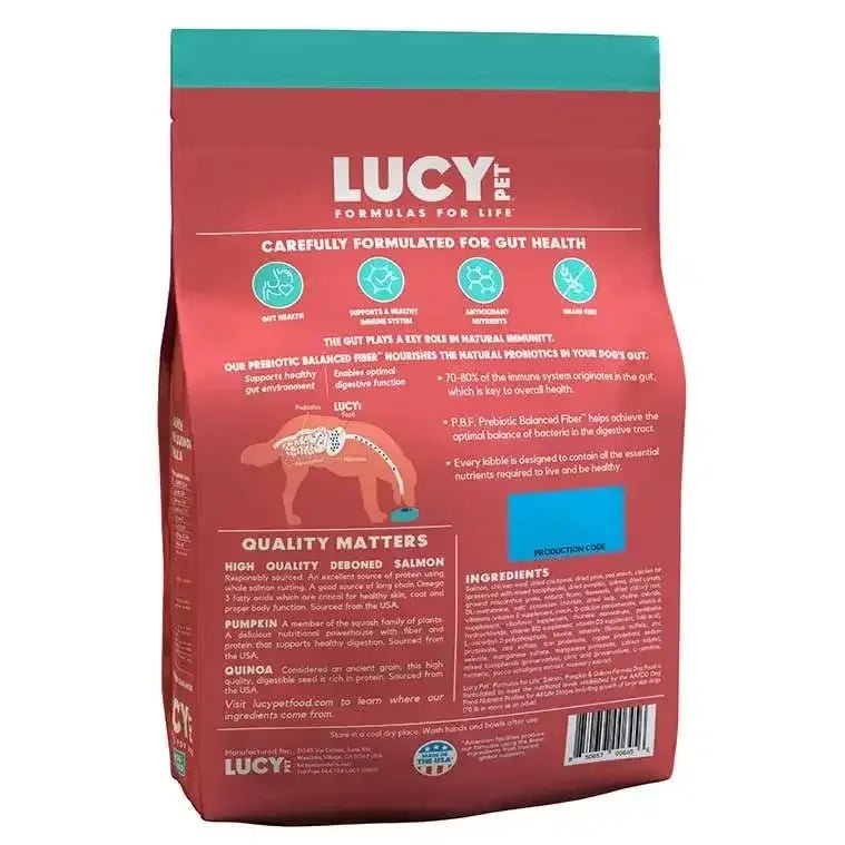 Lucy Pet Products Formula for Life L.I.D. Dry Dog Food Salmon, Pumpkin & Quinoa - Talis Us