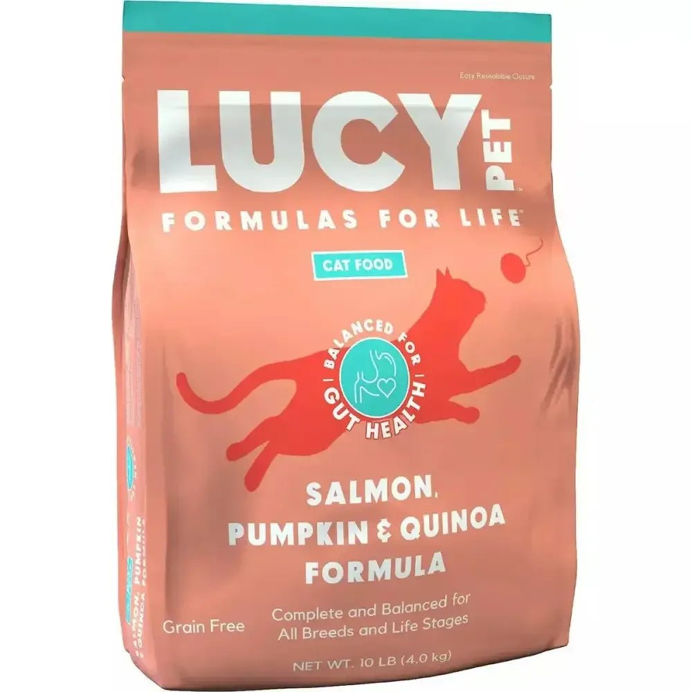 Lucy Pet Products Formulas for Life Dry Cat Food Salmon, Pumpkin & Quinoa - Talis Us