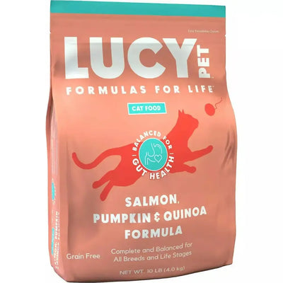 Lucy Pet Products Formulas for Life Dry Cat Food Salmon, Pumpkin & Quinoa Lucy Pet Products