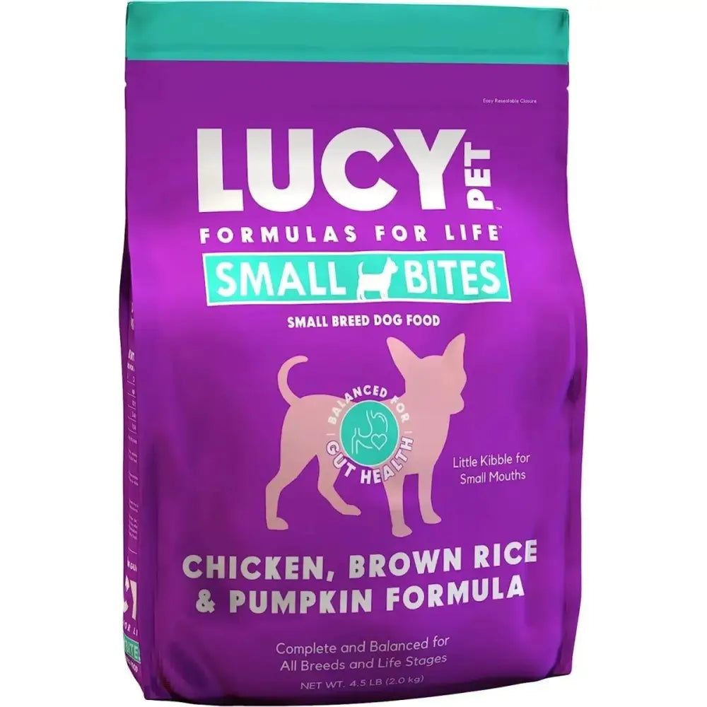 Lucy Pet Products Grain - Free Small Bites Small Breed Dry Dog Food 4.5 lb - Talis Us