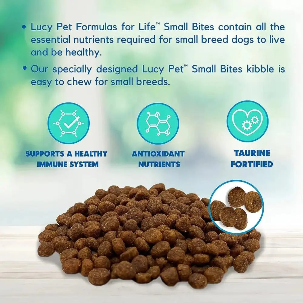 Lucy Pet Products Grain - Free Small Bites Small Breed Dry Dog Food 4.5 lb - Talis Us