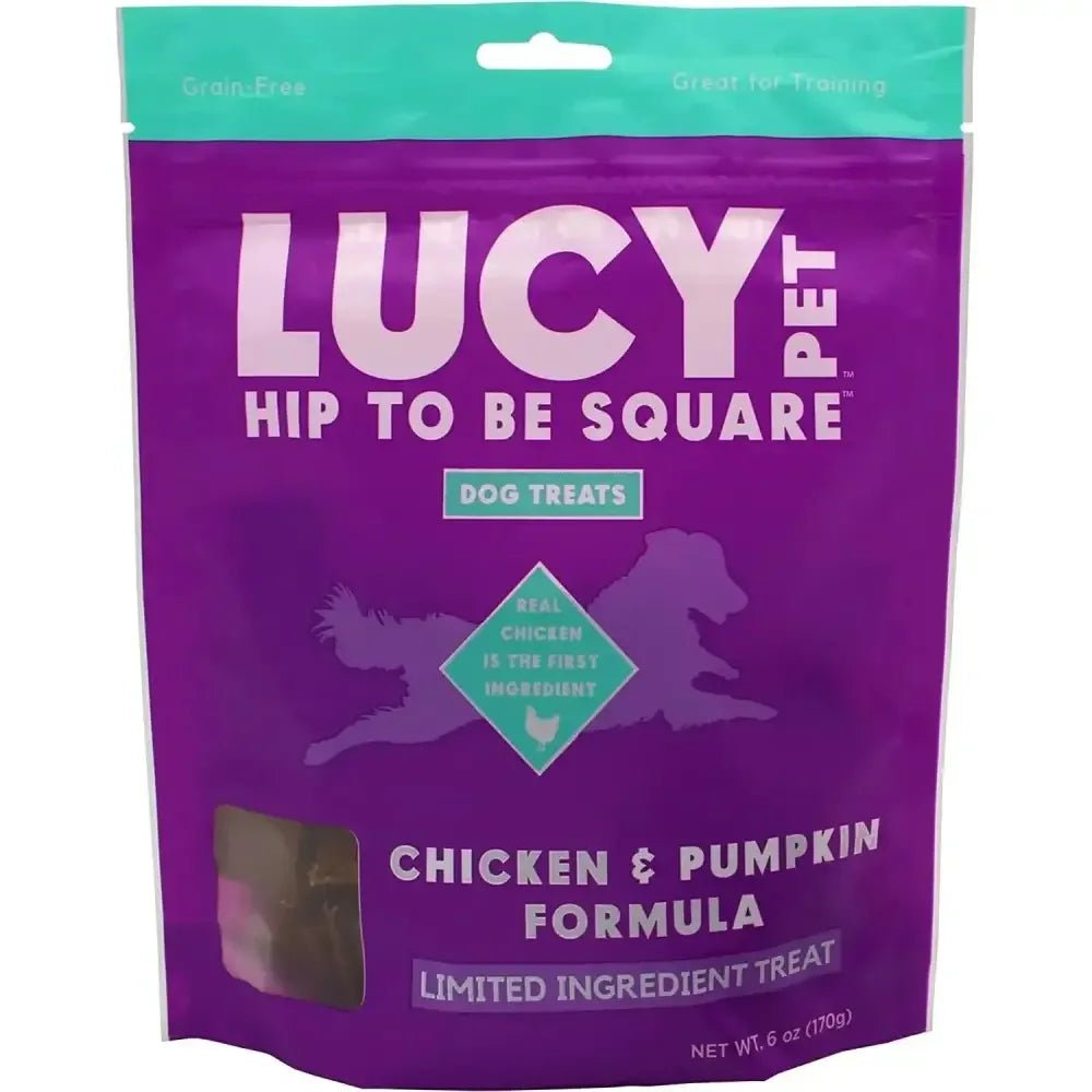 Lucy Pet Products Hip to Be Square Limited Ingredient Dog Treats - Talis Us