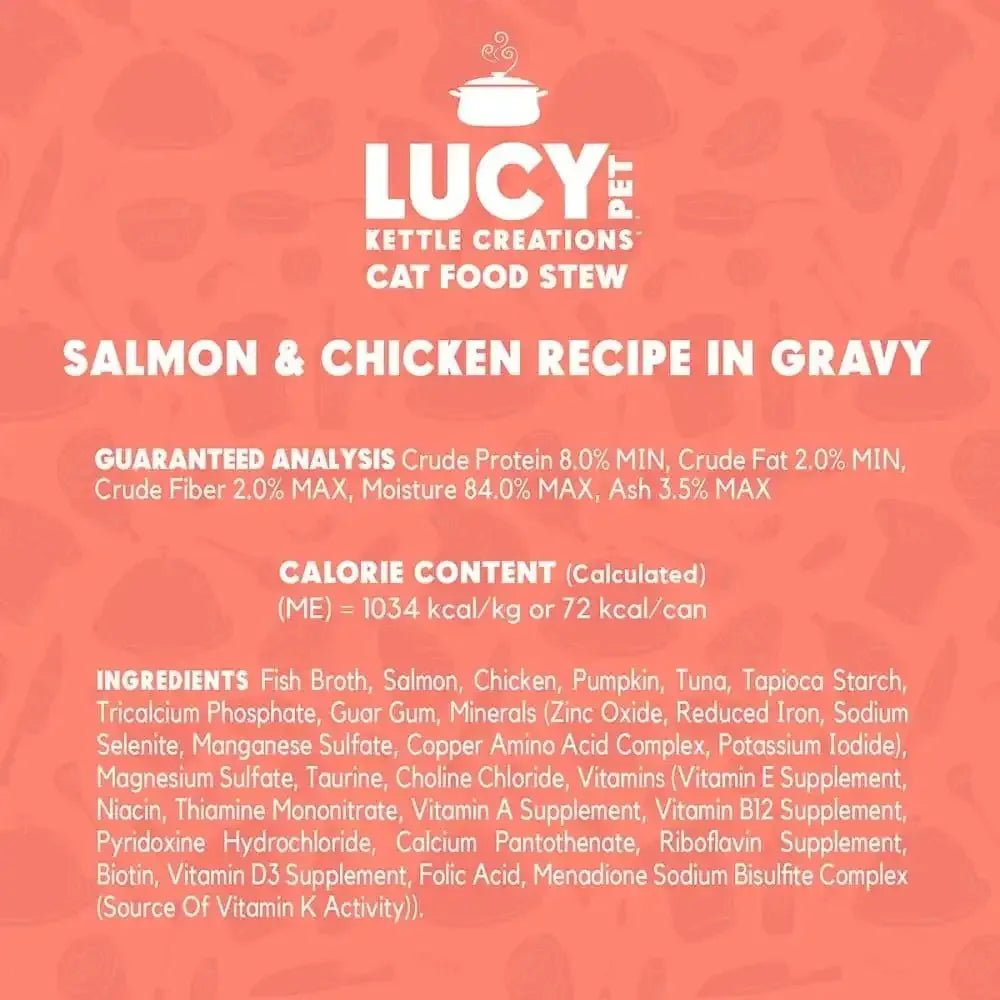 Lucy Pet Products Kettle Creations Adult Wet Cat Food 12ea/2.75 oz - Talis Us