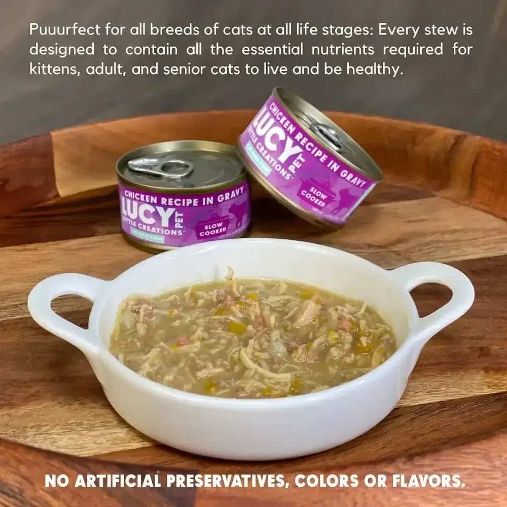 Lucy Pet Products Kettle Creations Adult Wet Cat Food 12ea/2.75 oz - Talis Us