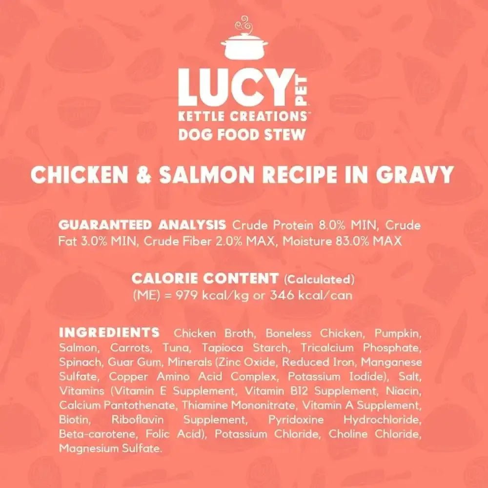 Lucy Pet Products Kettle Creations Recipe in Gravy Wet Dog Food 12ea/12.5 oz - Talis Us