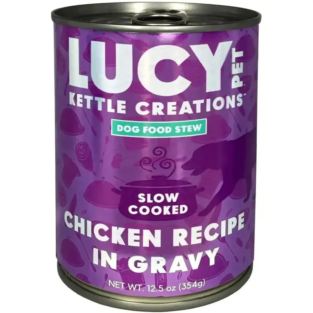 Lucy Pet Products Kettle Creations Recipe in Gravy Wet Dog Food 12ea/12.5 oz - Talis Us