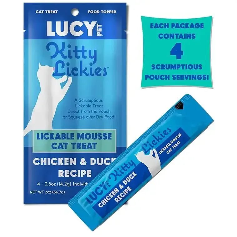 Lucy Pet Products Kitty Lickies Mousse Cat Treat - Talis Us