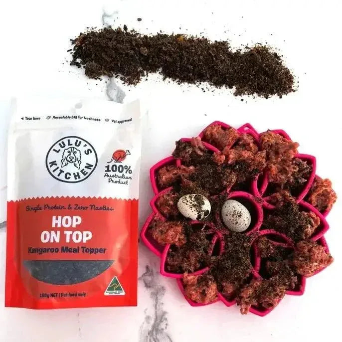 Lulu's Kitchen Hop On Top Kangaroo Meal Topper - Talis Us
