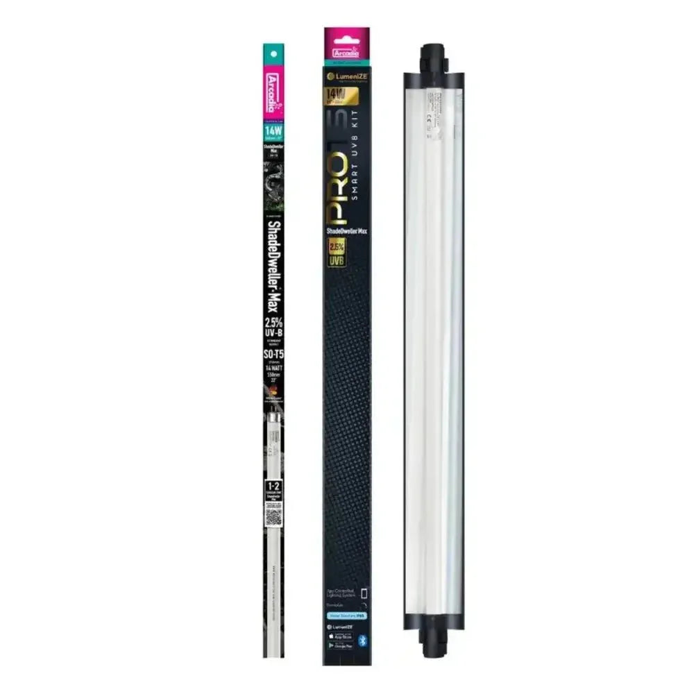 LumenIZE Pro T5 UVB Max Kit, ShadeDweller, 2.5% UVB, 14 Watt - Talis Us