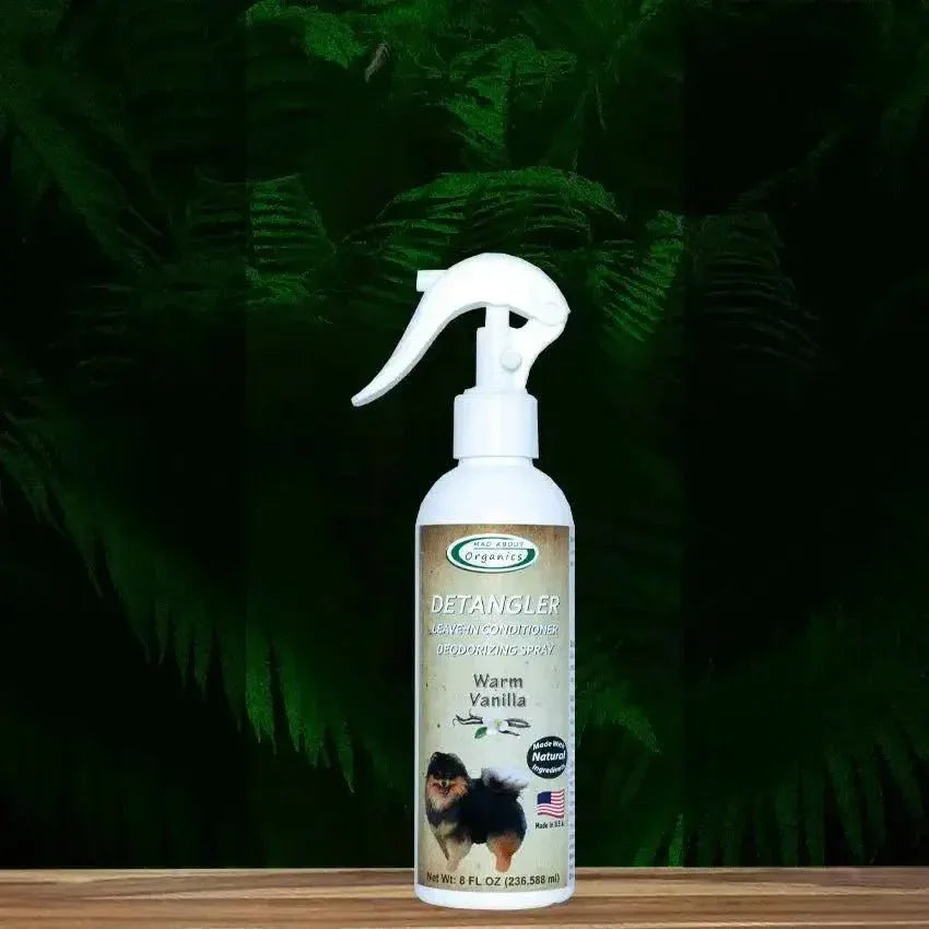 Mad About Organics Detangler Spray - Knot - Free Coats Made Easy 8oz - Talis Us