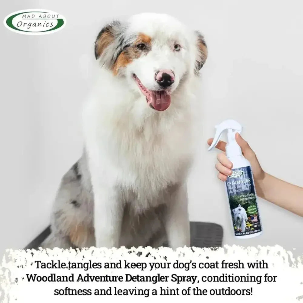 Mad About Organics Detangler Spray - Knot - Free Coats Made Easy 8oz - Talis Us