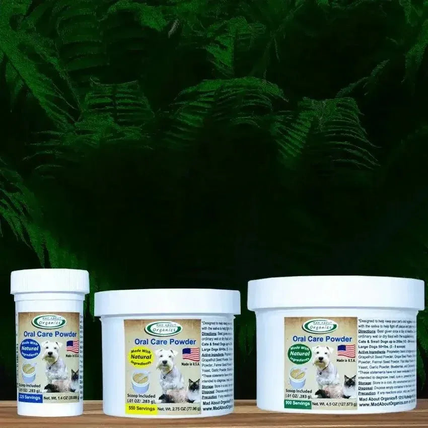 Mad About Organics Oral Care Powder for Pets - Talis Us