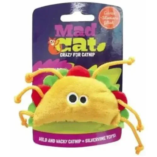 Mad Cat Tabby Taco Cat Toy - Talis Us