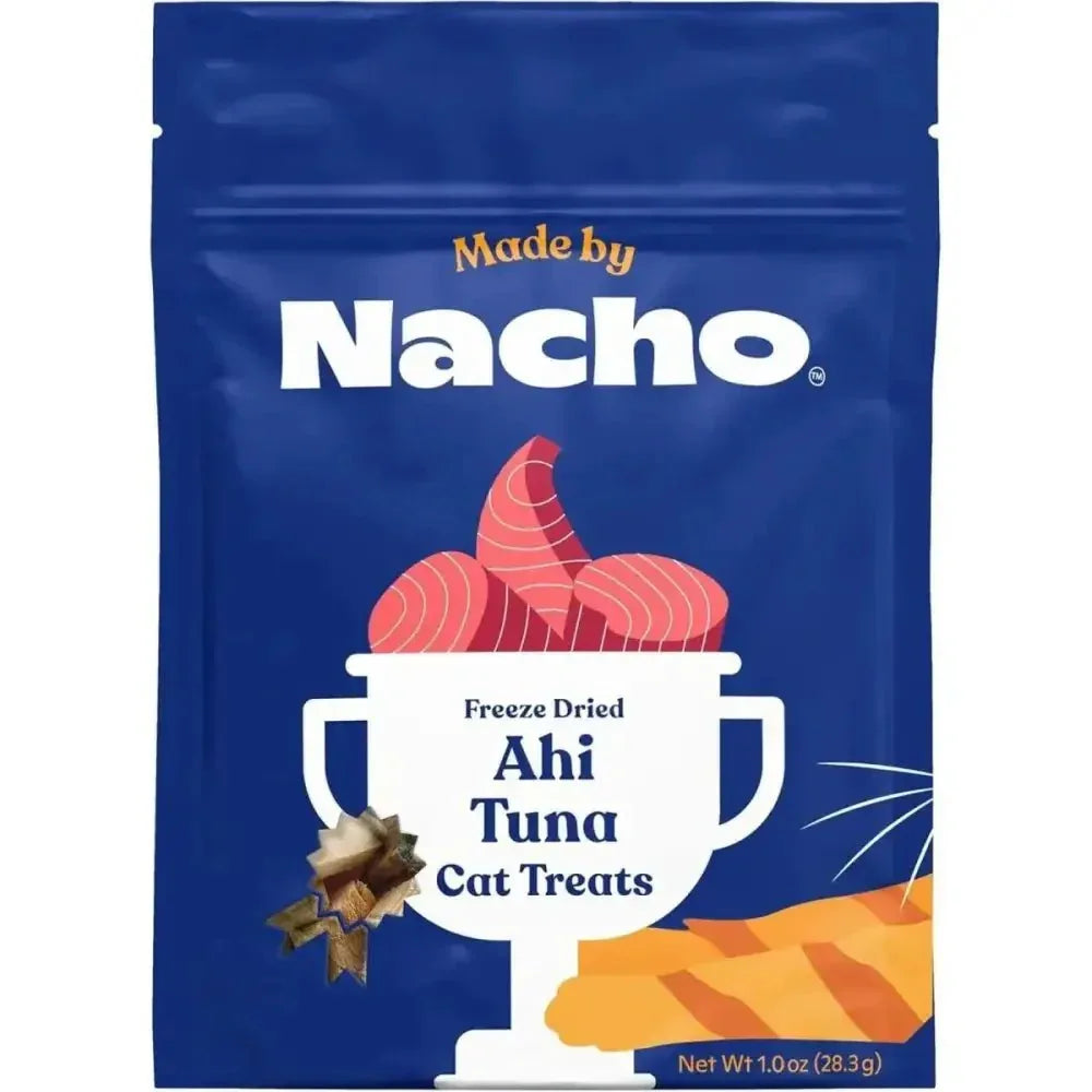 Made By Nacho Freeze Dried Ahi Tuna Cat Treats 1 oz - Talis Us