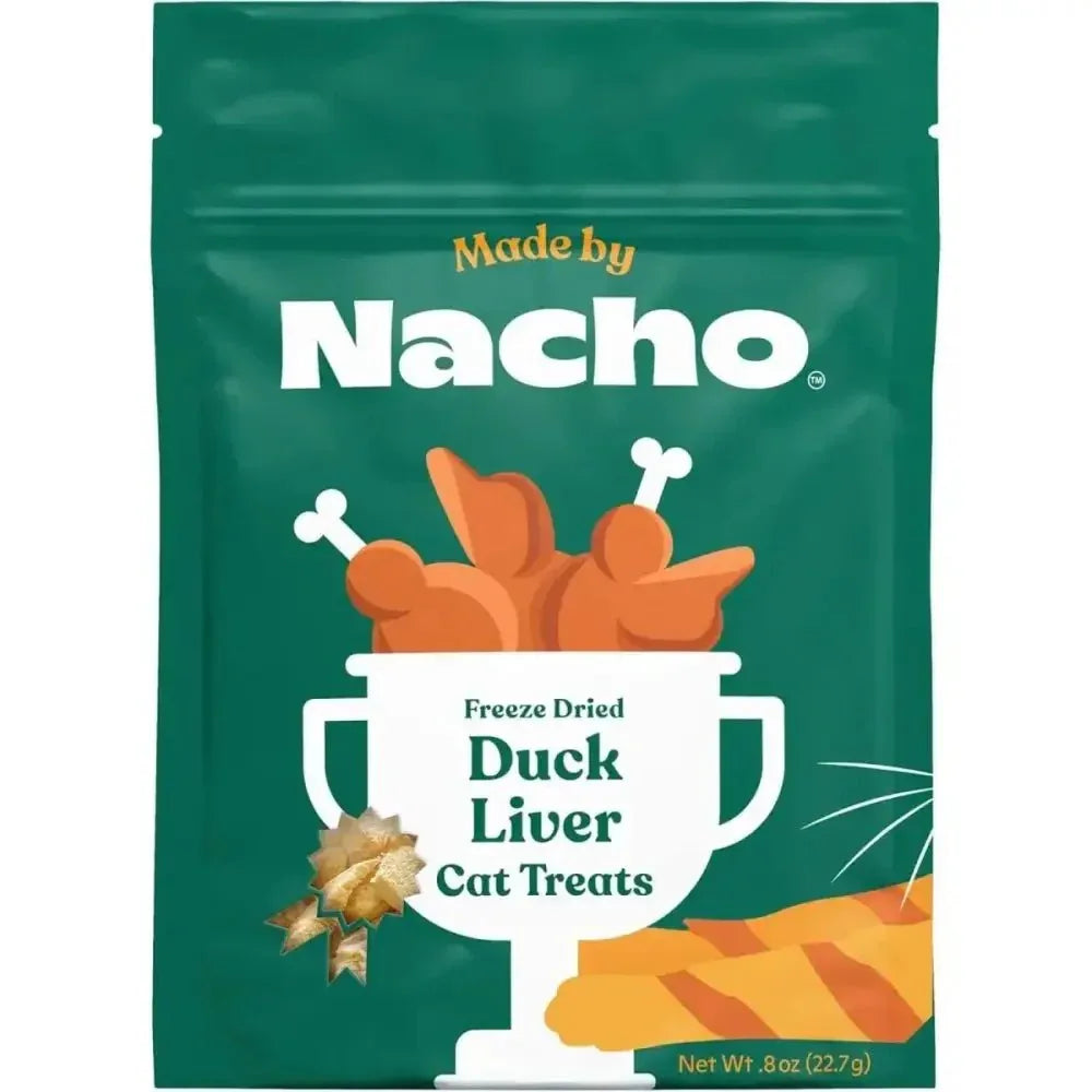 Made By Nacho Freeze Dried Duck Liver Cat Treats 1 oz - Talis Us