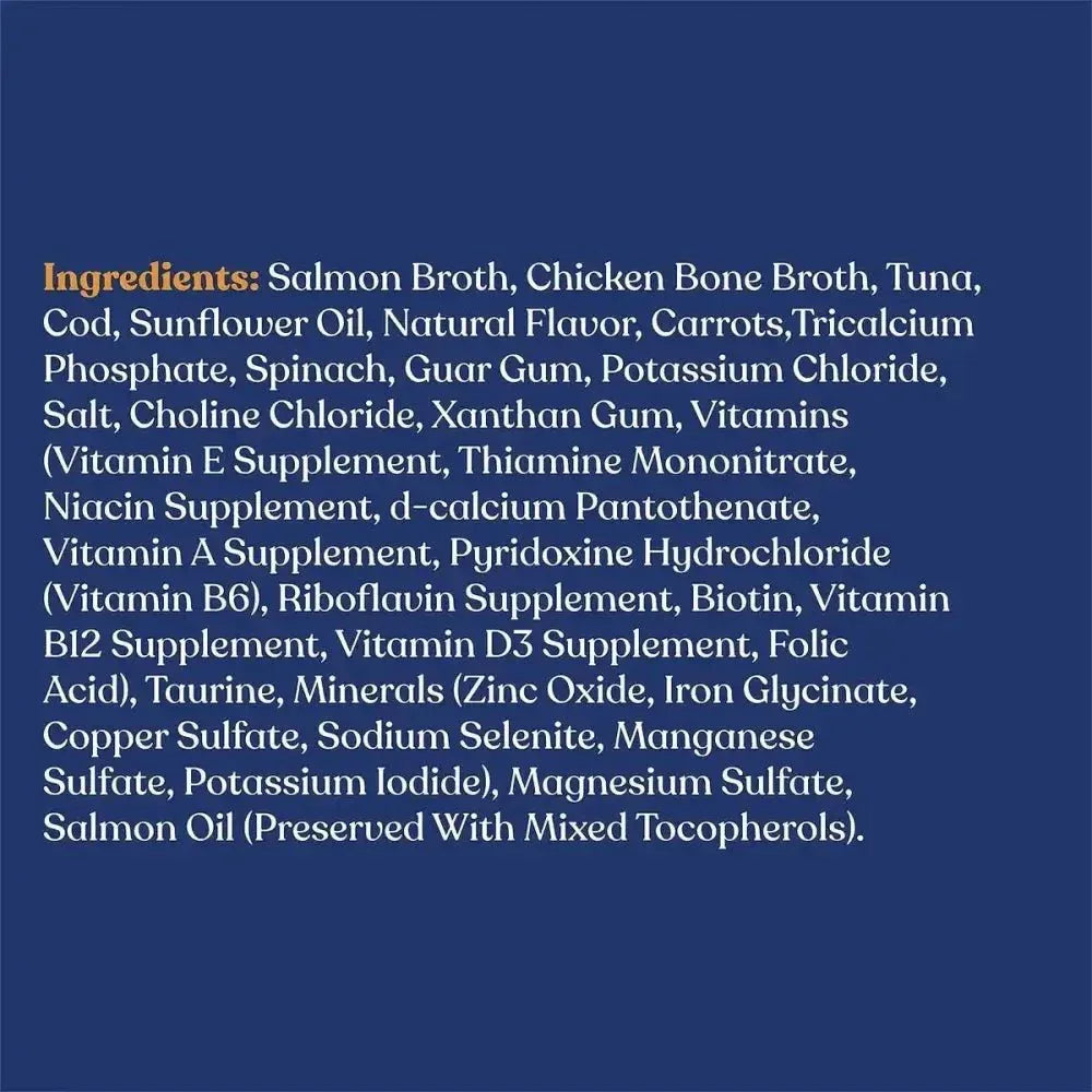 Made by Nacho Sustainably Caught Diced Tuna & Cod Recipe With Bone Broth Grain - Free Wet Cat Food 10 / 2.5 oz - Talis Us