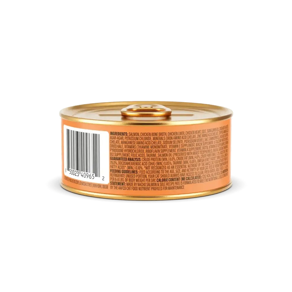 Made by Nacho Sustainably Caught Salmon & Sole Recipe Grain - Free Pate Wet Cat Food - Talis Us