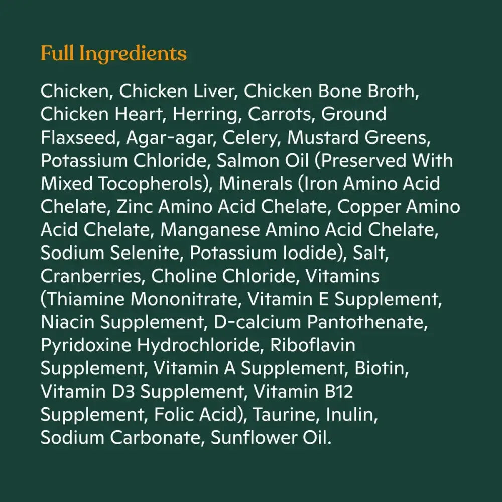 Made by Nacho Wild - Caught Chicken & Herring Recipe Grain - Free Pate Wet Cat Food - Talis Us