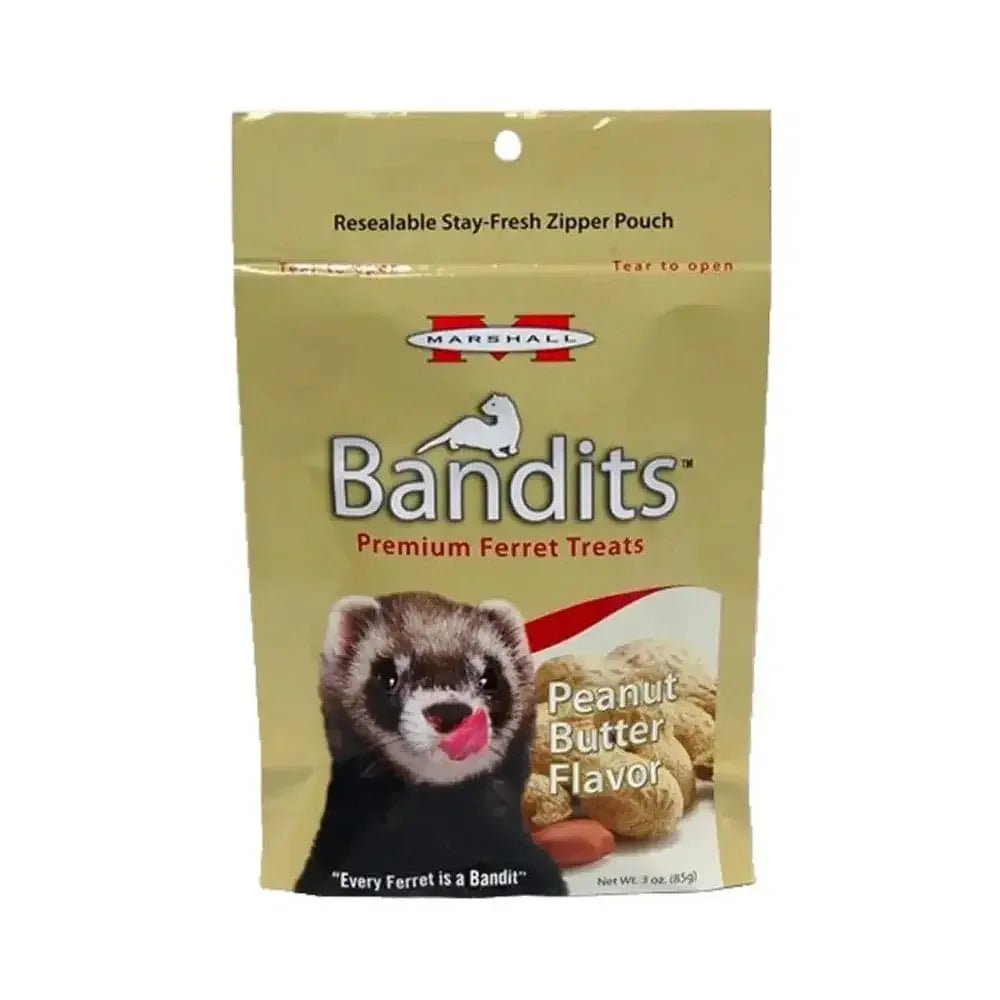 Marshall® Peanut Butter Flavor Premium Ferret Treats 3 Oz - Talis Us